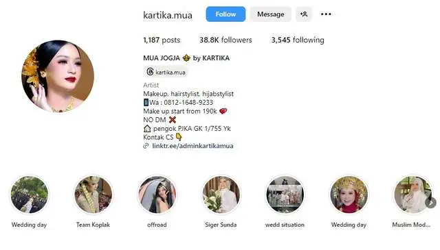 14. Kartika MUA