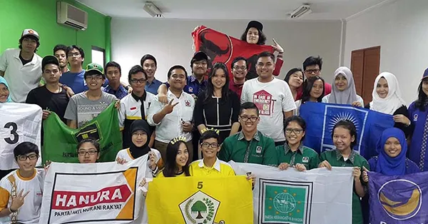 Kegiatan Politik keramaian polsek