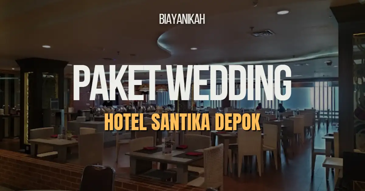 Paket Wedding Hotel Santika Depok