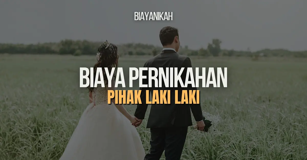 biaya pernikahan pihak laki laki