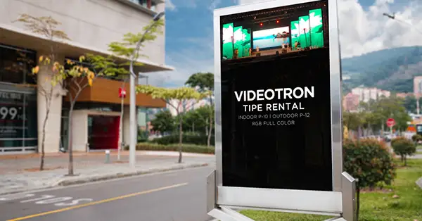 harga sewa videotron seluruh kota indonesia