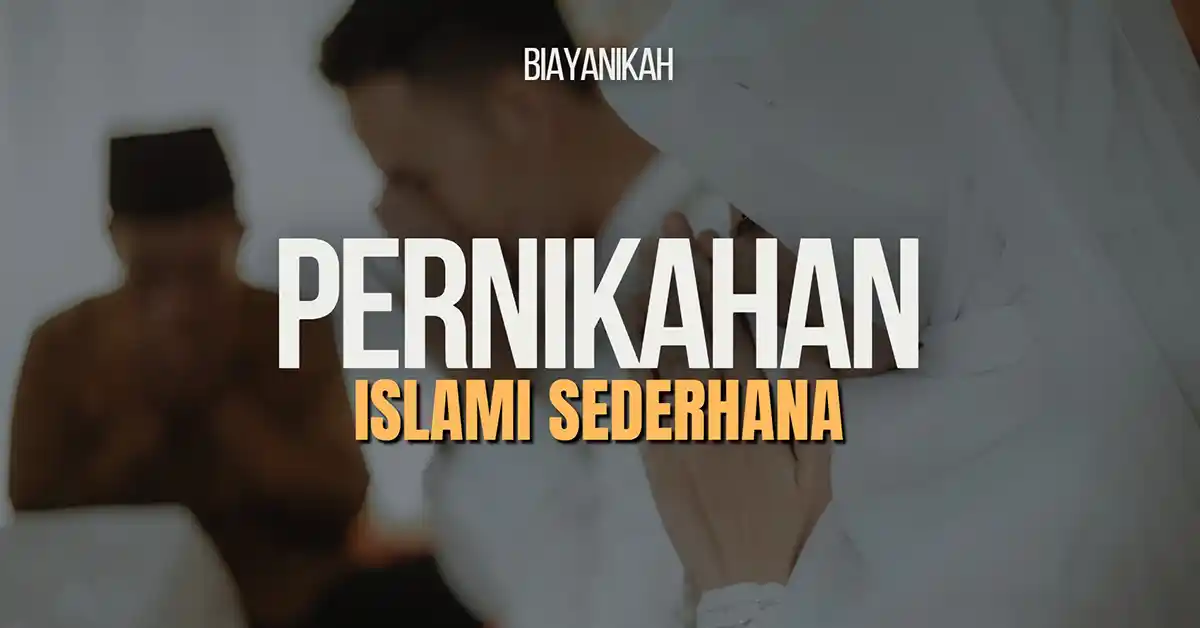 pernikahan islami sederhana
