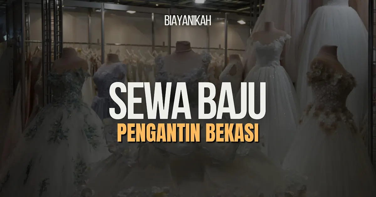 sewa baju pengantin bekasi