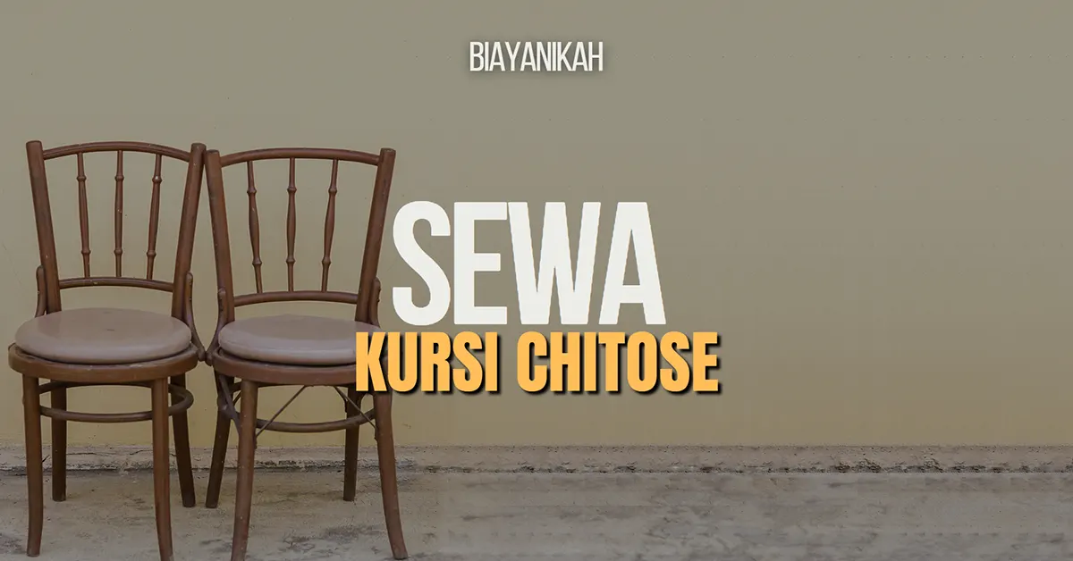 sewa kursi chitose