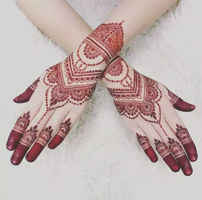 Inai Pengantin Simpel Mudah Indah