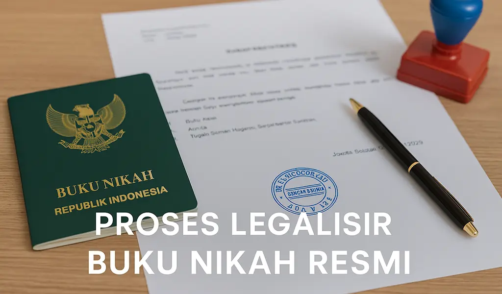 Contoh Legalisir Buku Nikah