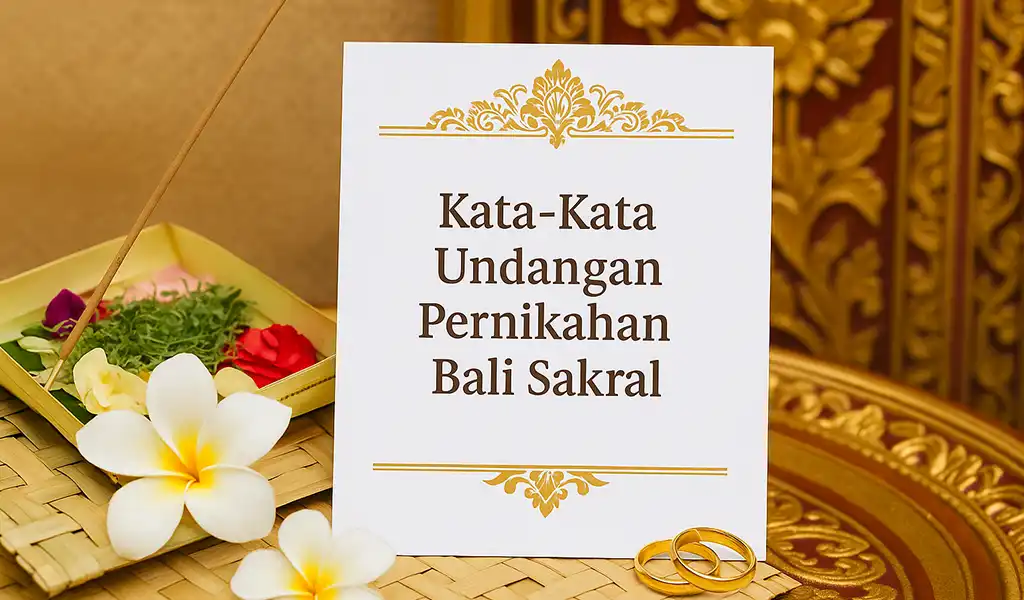 Kata Kata Undangan Pernikahan Bali