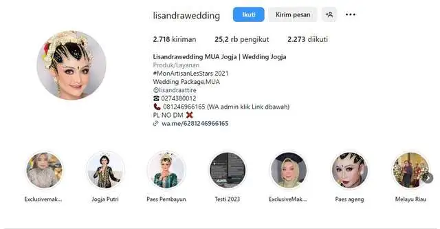 4. Lisandra Wedding Jogja