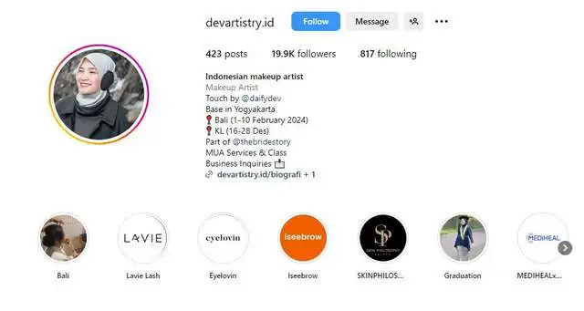7. Devartisty MUA