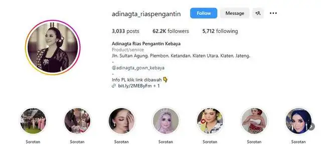 9. Adinagta Rias Pengantin Kebaya