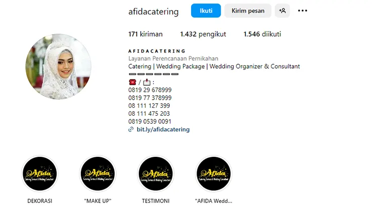 Afida Wedding Organizer Planner