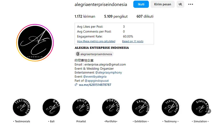 Alegria Enterprise Indonesia