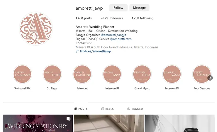 Ammoretti Wedding Planner