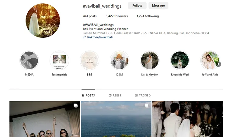 Avavi Bali Wedding