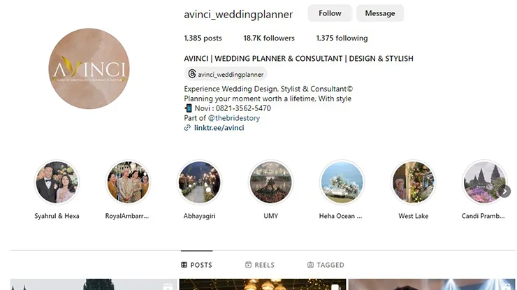 Avinci Wedding Planner