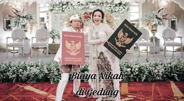 Biaya nikah di gedung
