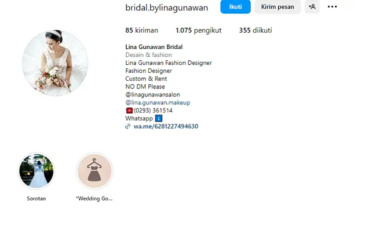 Bridal By Lina Gunawan Purwokerto