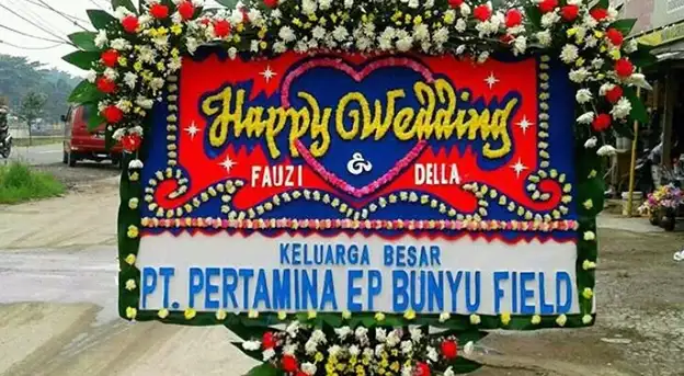 Daftar Harga Karangan Bunga Pernikahan