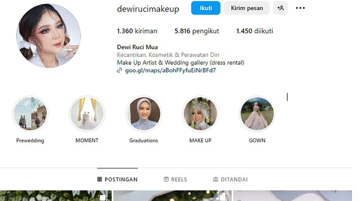 Dewi Ruci MUA