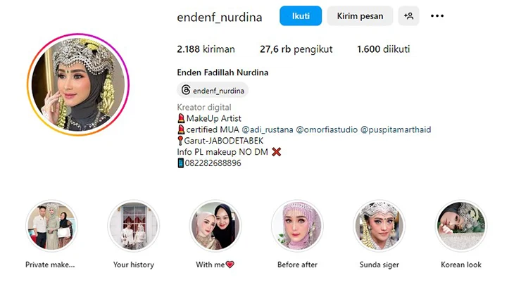 Enden Fadillah Nurdina