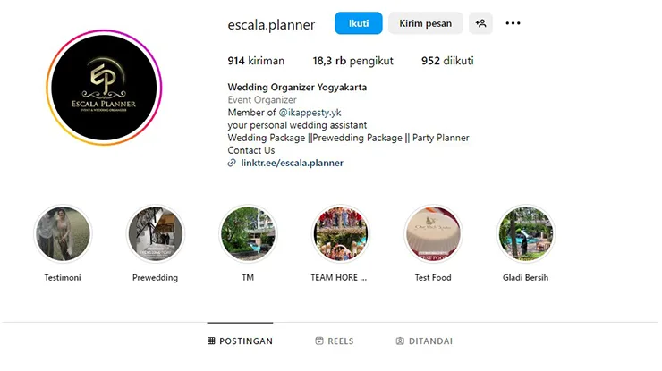 Escala Planner Yogyakarta