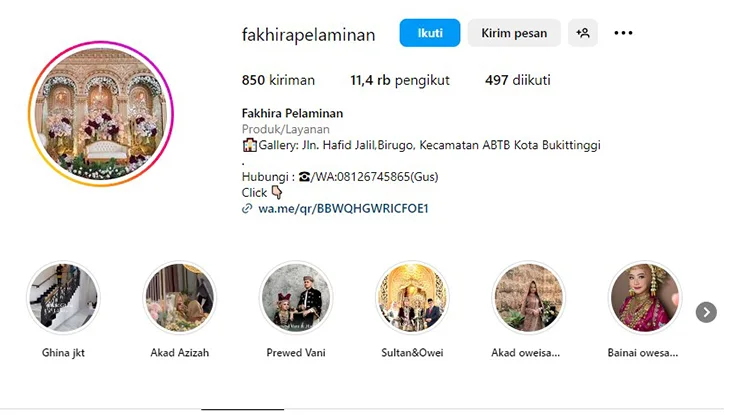 Fakhira Pelaminan