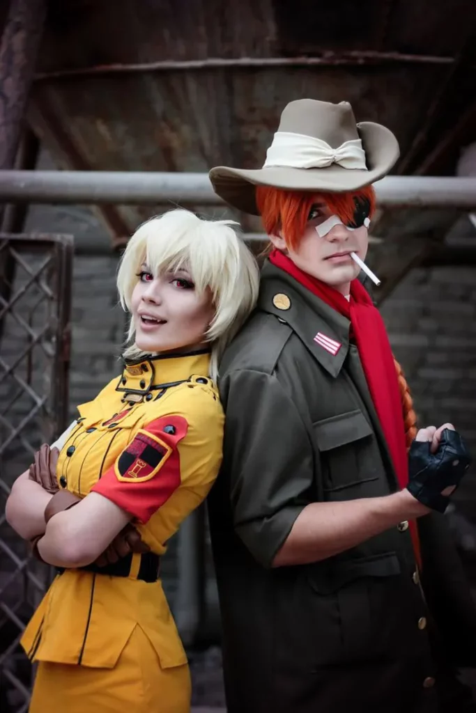 Foto prewedding anime Hellsing ultimate