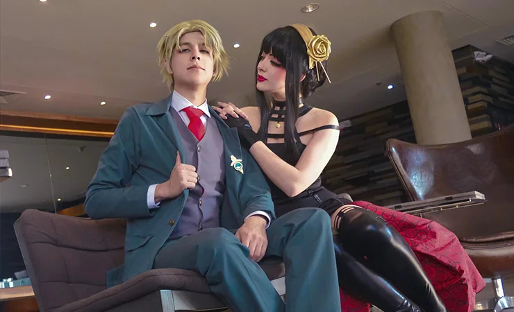 Foto prewedding anime Loid x Yor Forger
