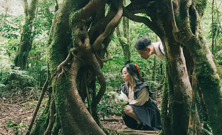 Foto prewedding anime Suzume No Tojimari
