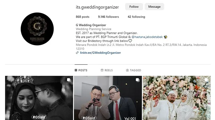 G Wedding Organizer