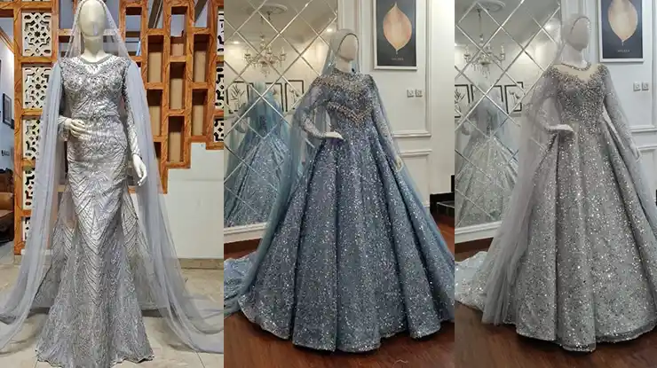 Gaun Pengantin Ekor Congsam