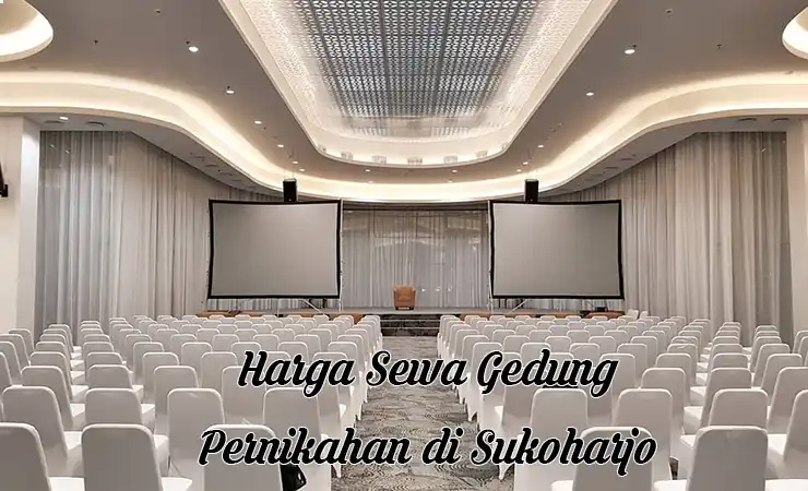 Harga Sewa Gedung Pernikahan di Sukoharjo