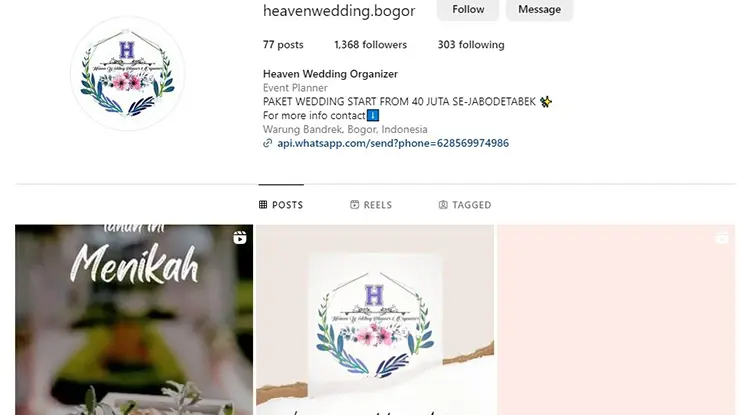 Heaven Wedding