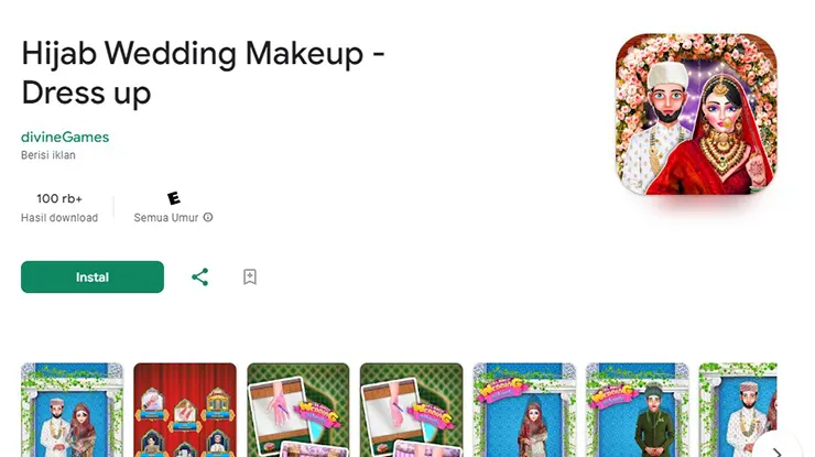 Hijab Wedding Make up