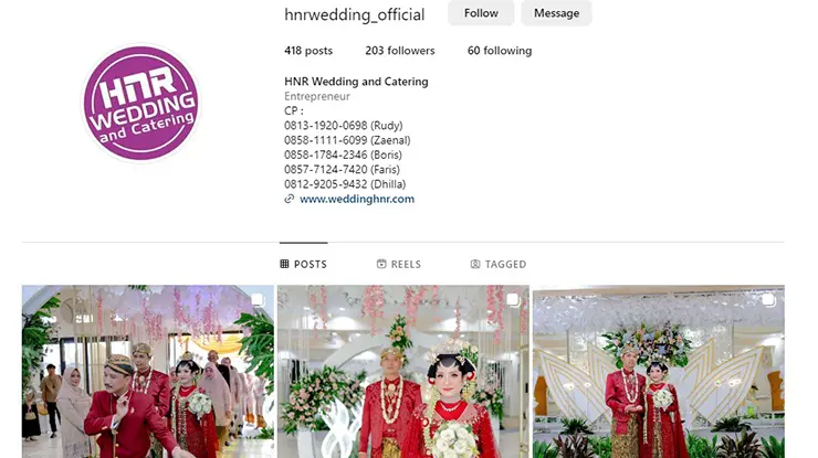 Hnr Wedding organizer