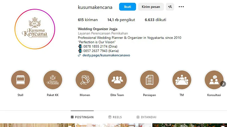 Kusuma Kencana Wedding Planner