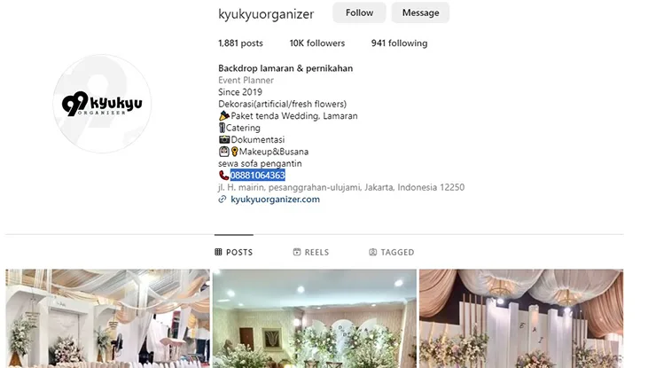 Kyukyu organizer