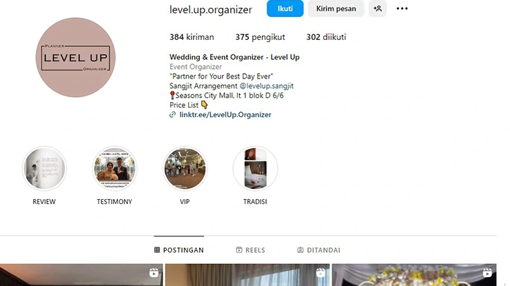 Level Up Wedding Organizer
