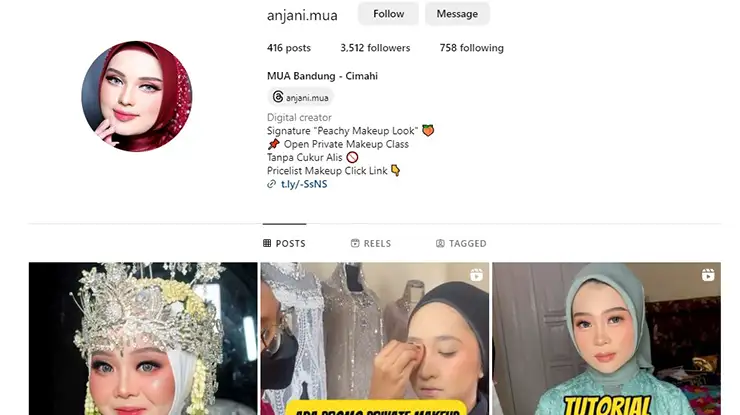 MUA Anjani