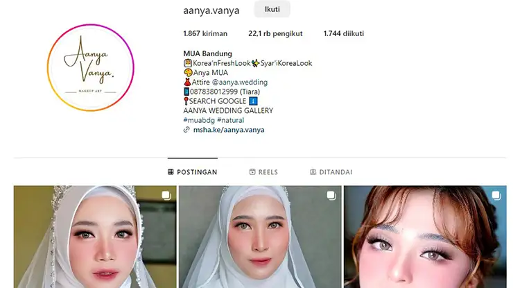 MUA Anya Vanya