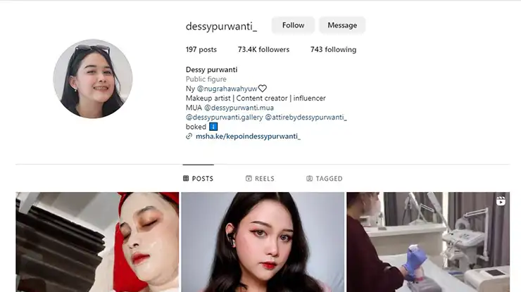 MUA Dessy Purwanti