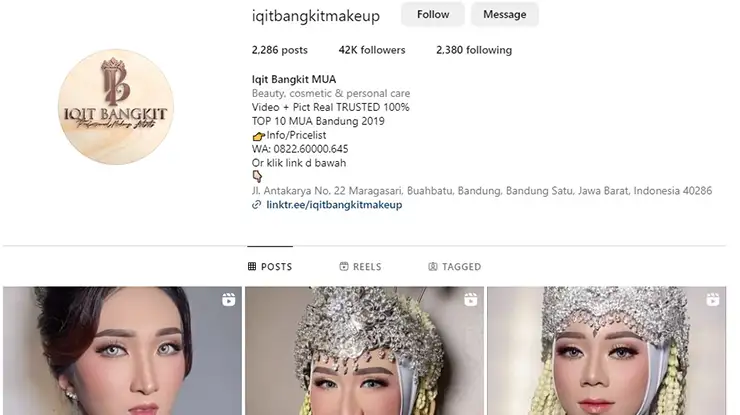 MUA Iqit Bangkit Makeup