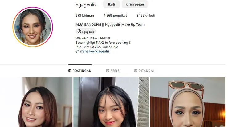 MUA Ngageulis