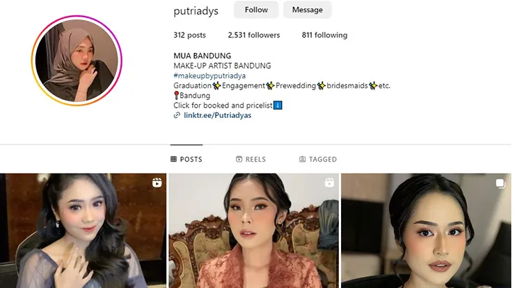 MUA Putriadys