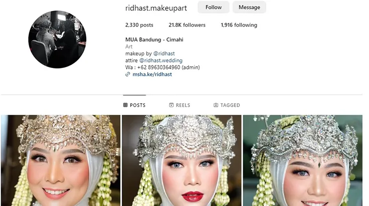 MUA Ridhast