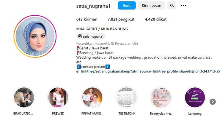 MUA Setia Nugraha