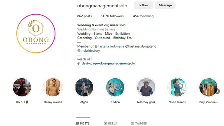 Obong Management Solo