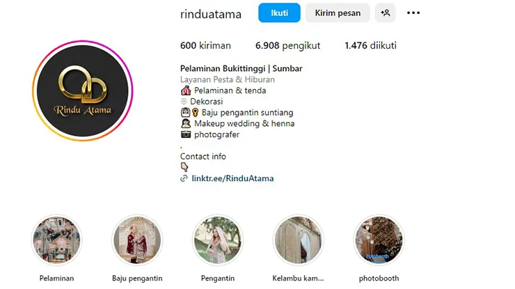 Rindu Atama Bukittinggi