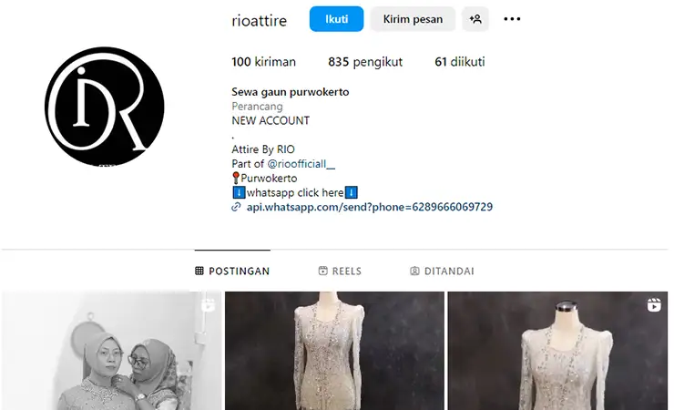 Rio Attire Purwokerto