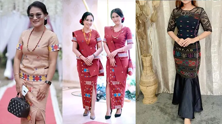 Set Couple Tenun Baju Toraja Kekinian